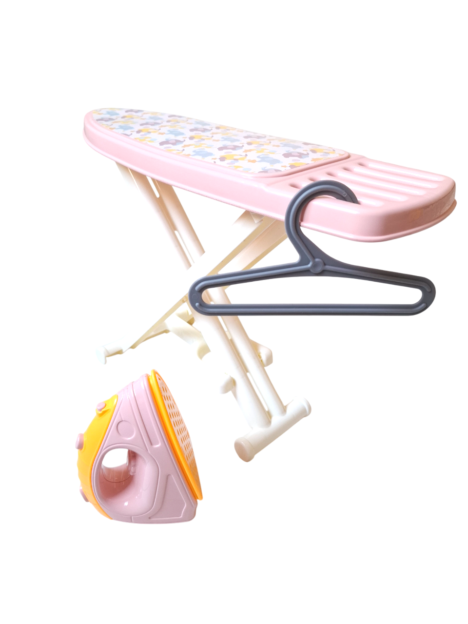 Набор игрушечный "Утюг с гладильной доской" для девочек, 100% пластик — фото 1