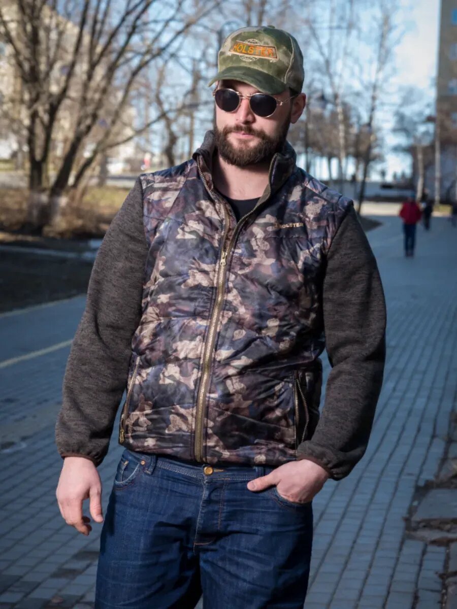 Куртка спортивная Holster размер 44-46 / 170-176 зеленый