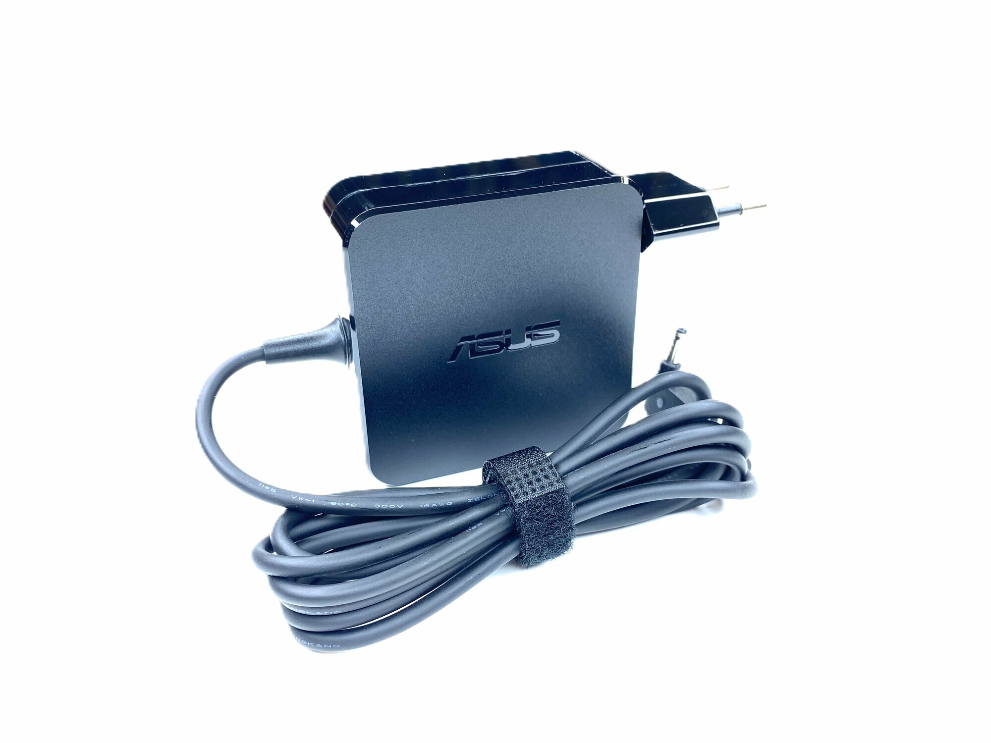 Блок питания (зарядное устройство) для ноутбука Asus VivoBook X542UN-DM165T 19V 3.42A (4.0-1.35) 65W квадратный с индикатором — фото 1