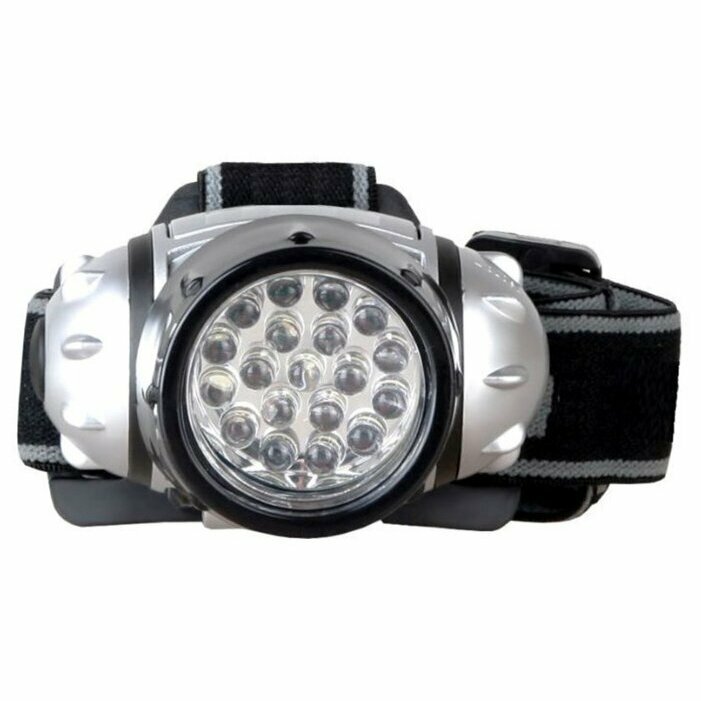 Фонарь налобный LED5353 металлик