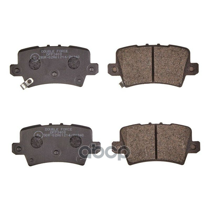 Колодки Тормозные Дисковые Double Force Double Force Арт. Dfp3408 DOUBLE FORCE арт. DFP3408