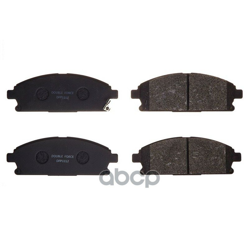 Колодки тормозные дисковые передние Double Force DOUBLE FORCE арт. DFP3312