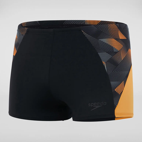 фото Плавки speedo, размер 34 (m), черный/оранжевый