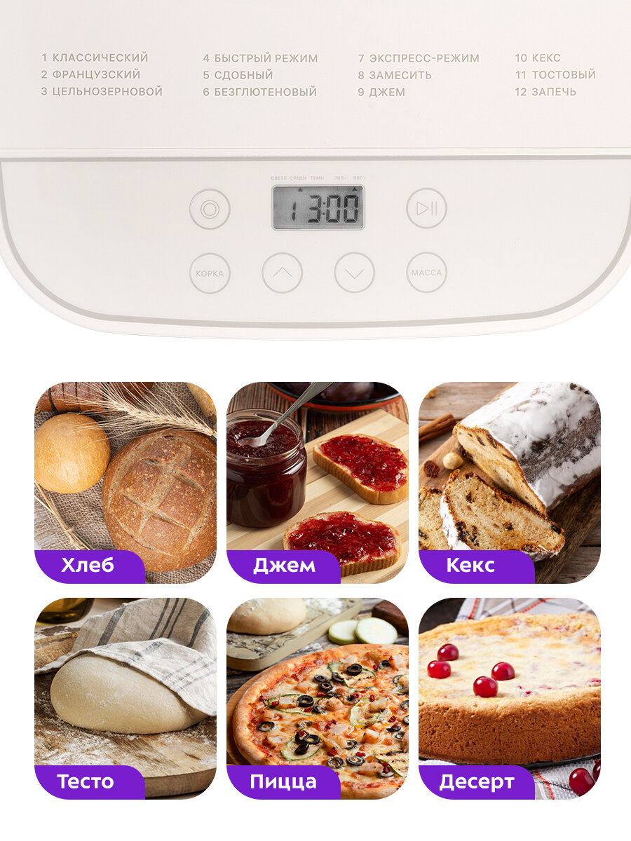 Хлебопечки Xiaomi Хлебопечь Kitfort КТ-310