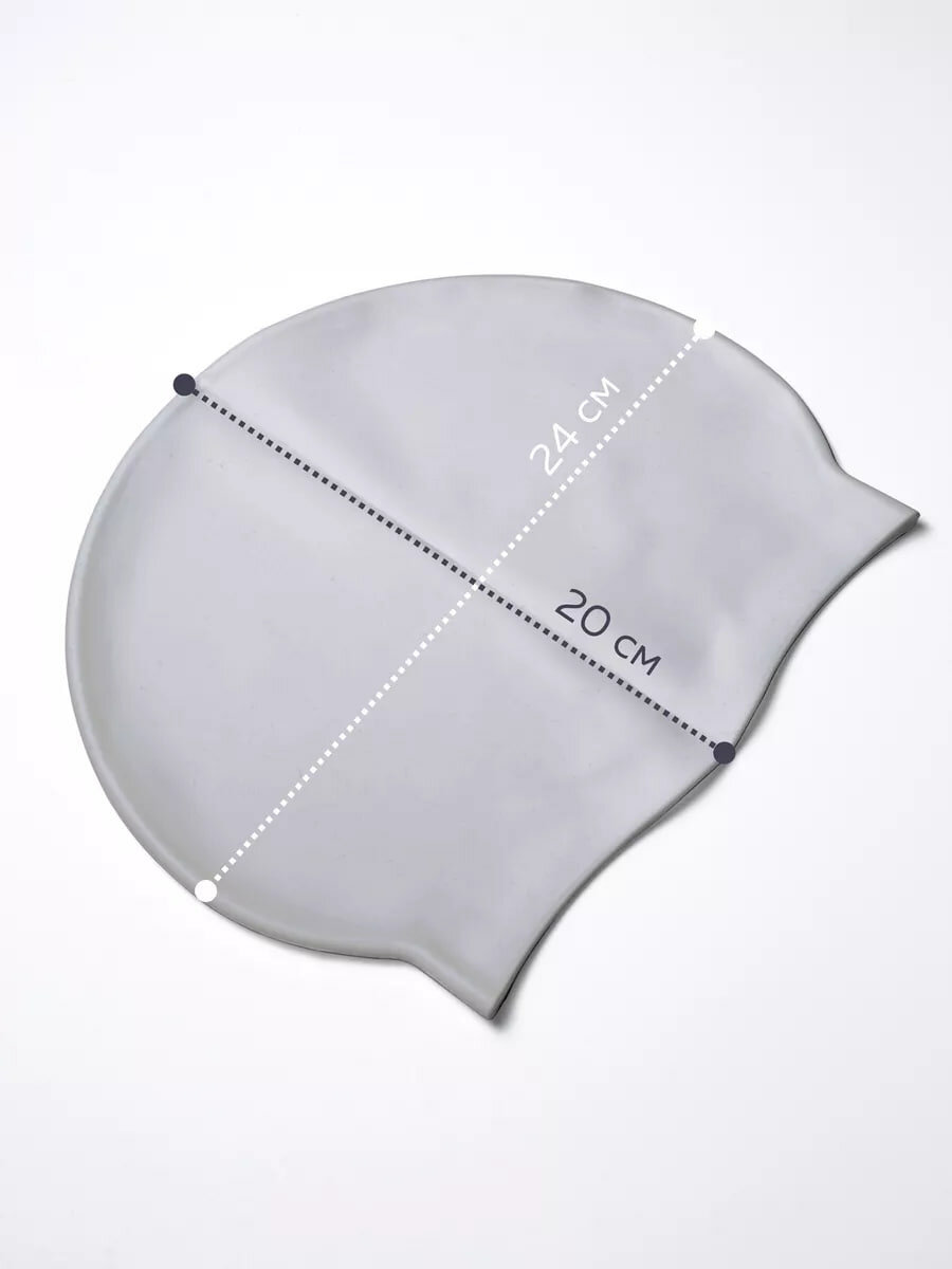 Cиликоновая шапочка для плавания — фото 1