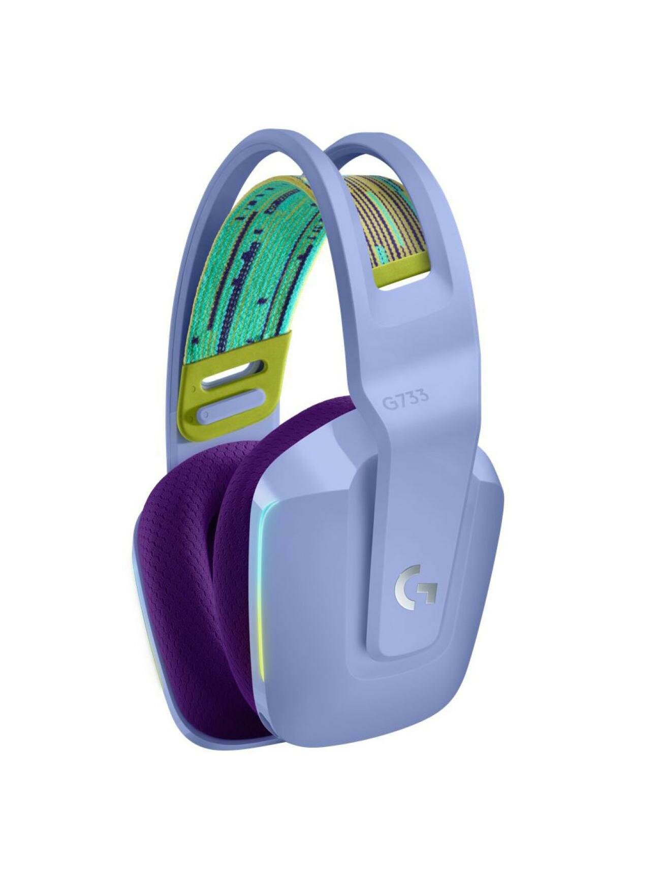 Игровые наушники Logitech G733 Lightspeed Lilac — фото 1