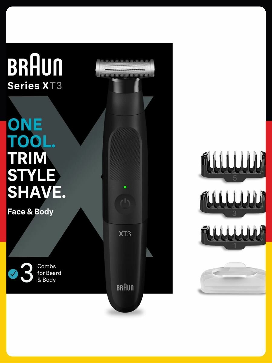 Триммер для бороды и усов Braun Series X XT3100