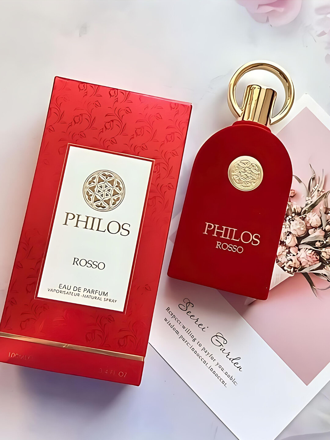 Духи Maison Alhambra Philos Rosso, цитрусовый аромат, женские, 100 мл
