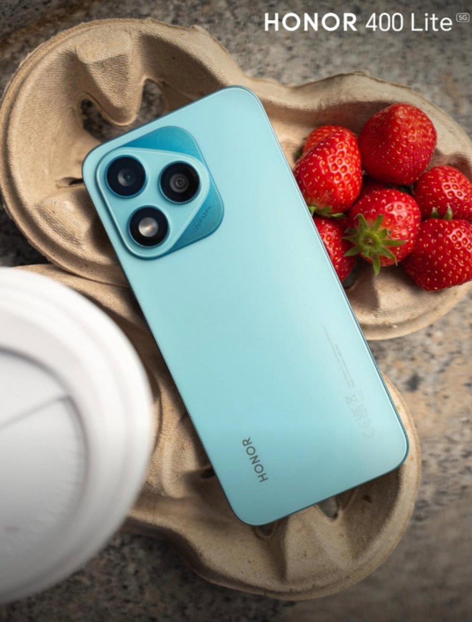 Смартфон HONOR 400 Lite 8+256GB Вельветовый бирюзовый + в подарок беспроводные наушники