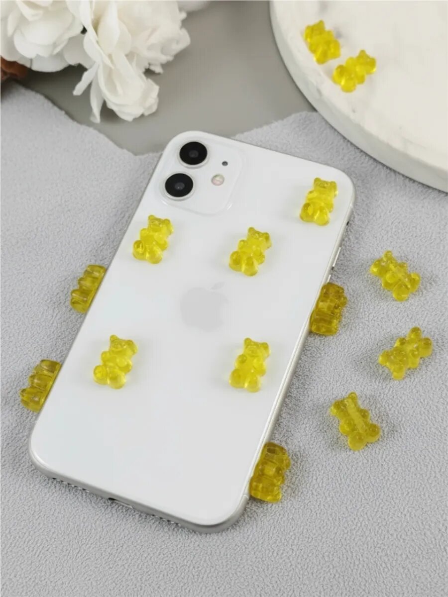 Бусины Мишки, 24шт — фото 1