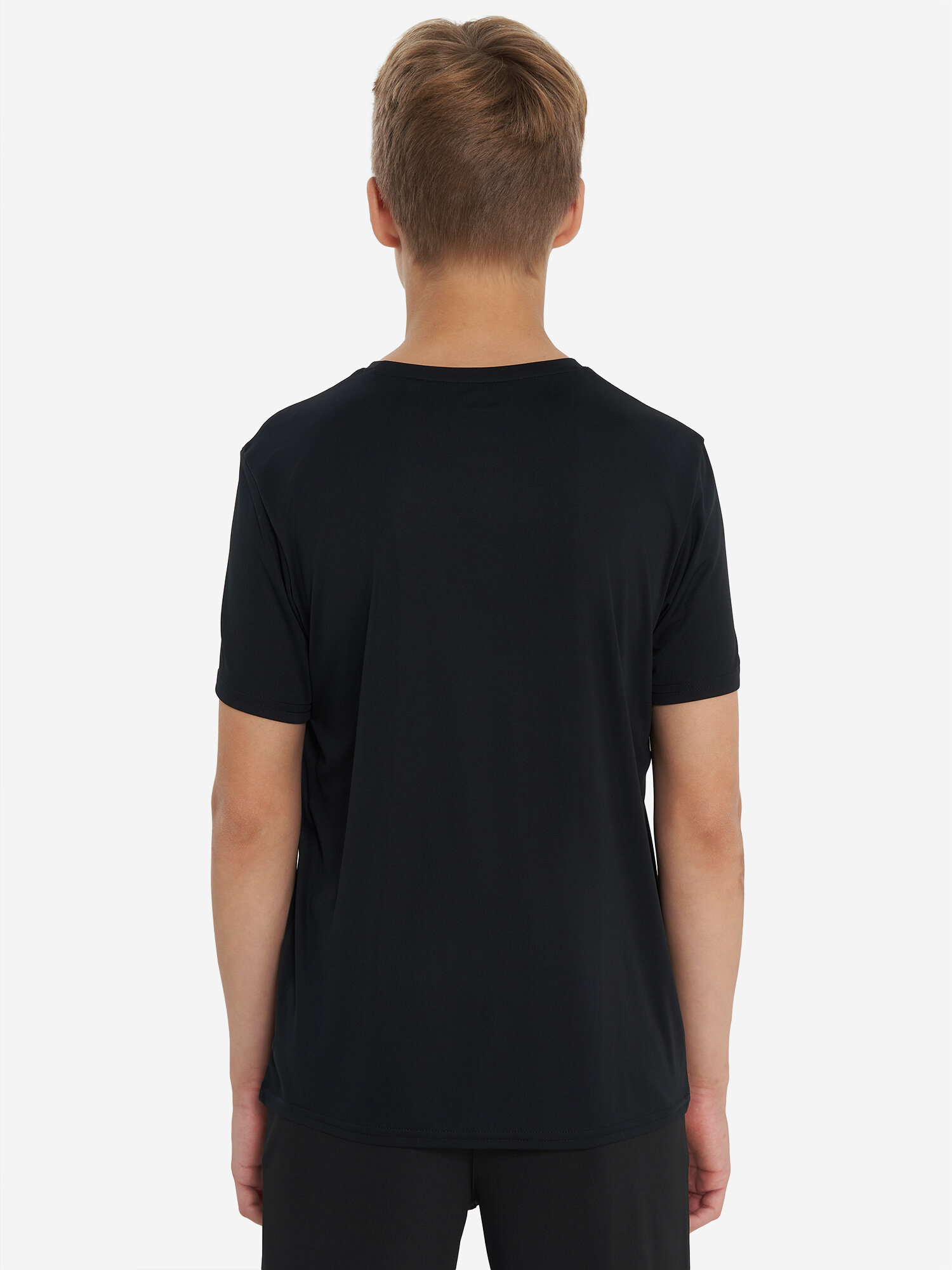 Футболка Kappa, размер 158-164, черный — фото 1