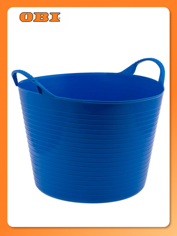 Ведро гибкое сверхпрочное 40 л синее Россия Сибртех