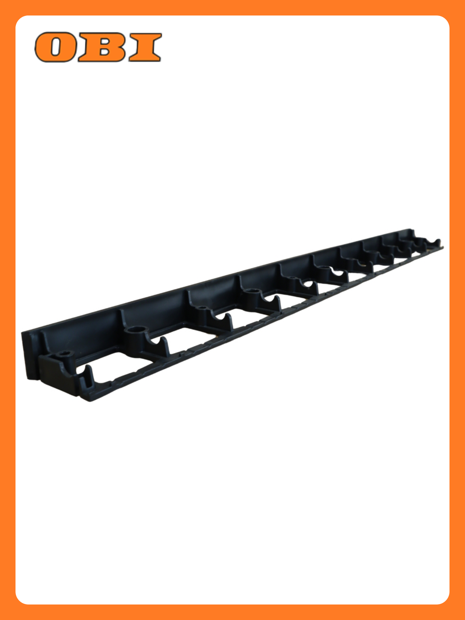 Бордюр ландшафтный Standartpark черный 1х008х0045 м