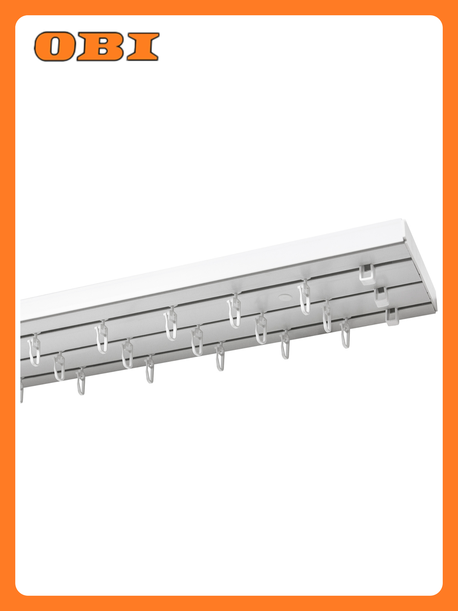 Карниз пластик комплект 3хряд