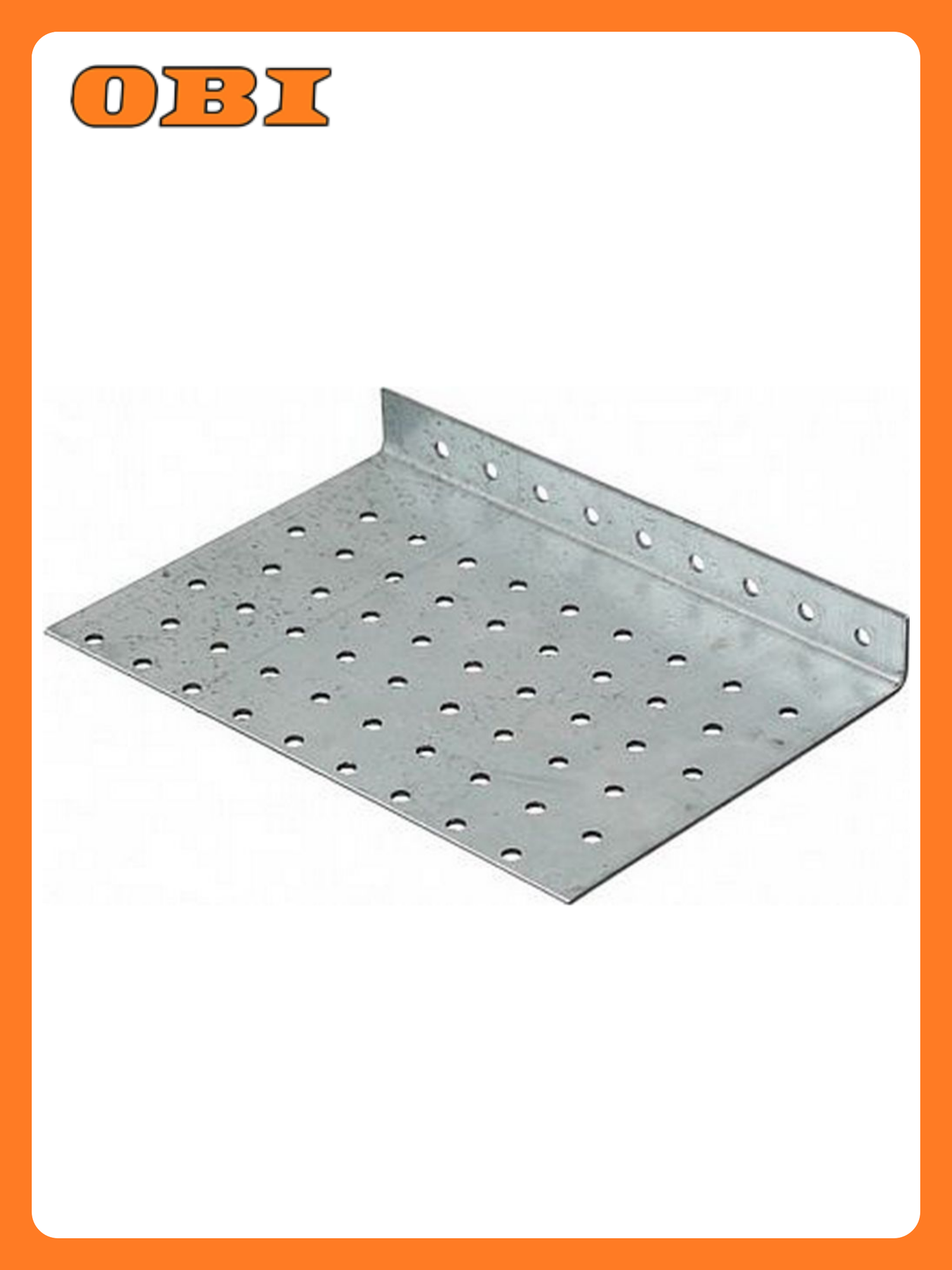 Соединитель перфорированный оцинкованная сталь 140x200x2мм