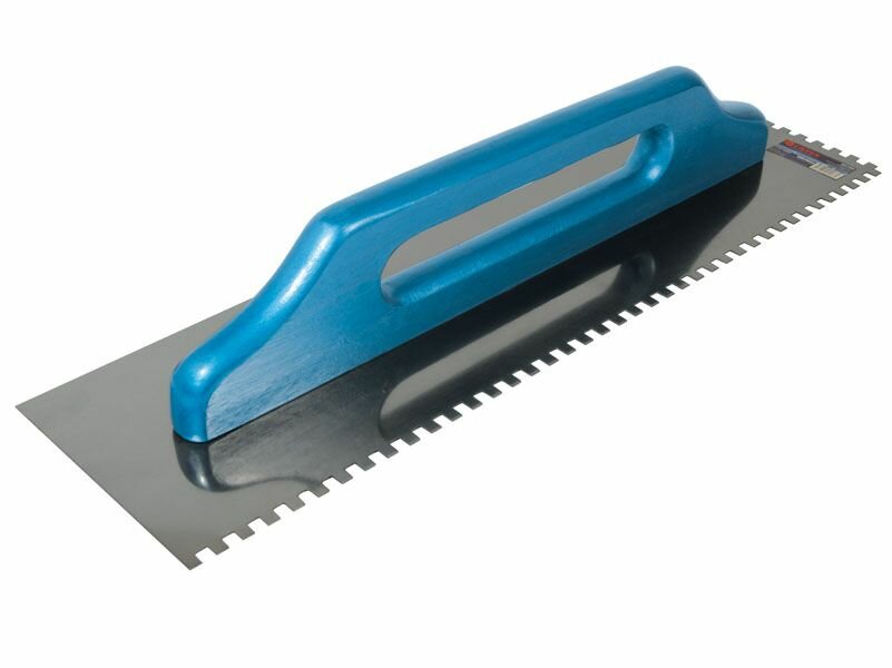 Гладилка плоская "Швейцарская" 130*480мм. нерж. дер. руч.