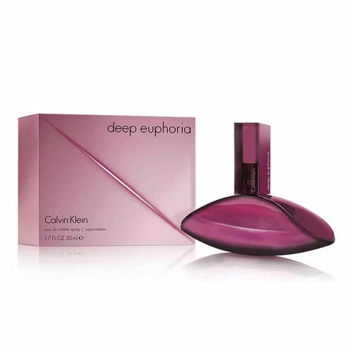 фото Туалетная вода calvin klein deep euphoria eau de toilette 50 мл / кельвин кляйн дип эйфория / глубокая эйфория