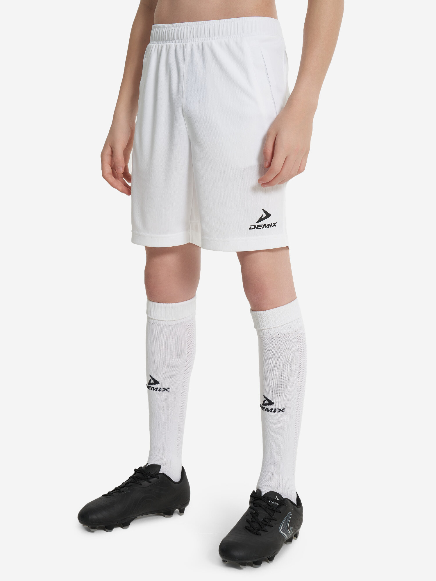 Шорты спортивные Demix, размер 146-152, белый — фото 1