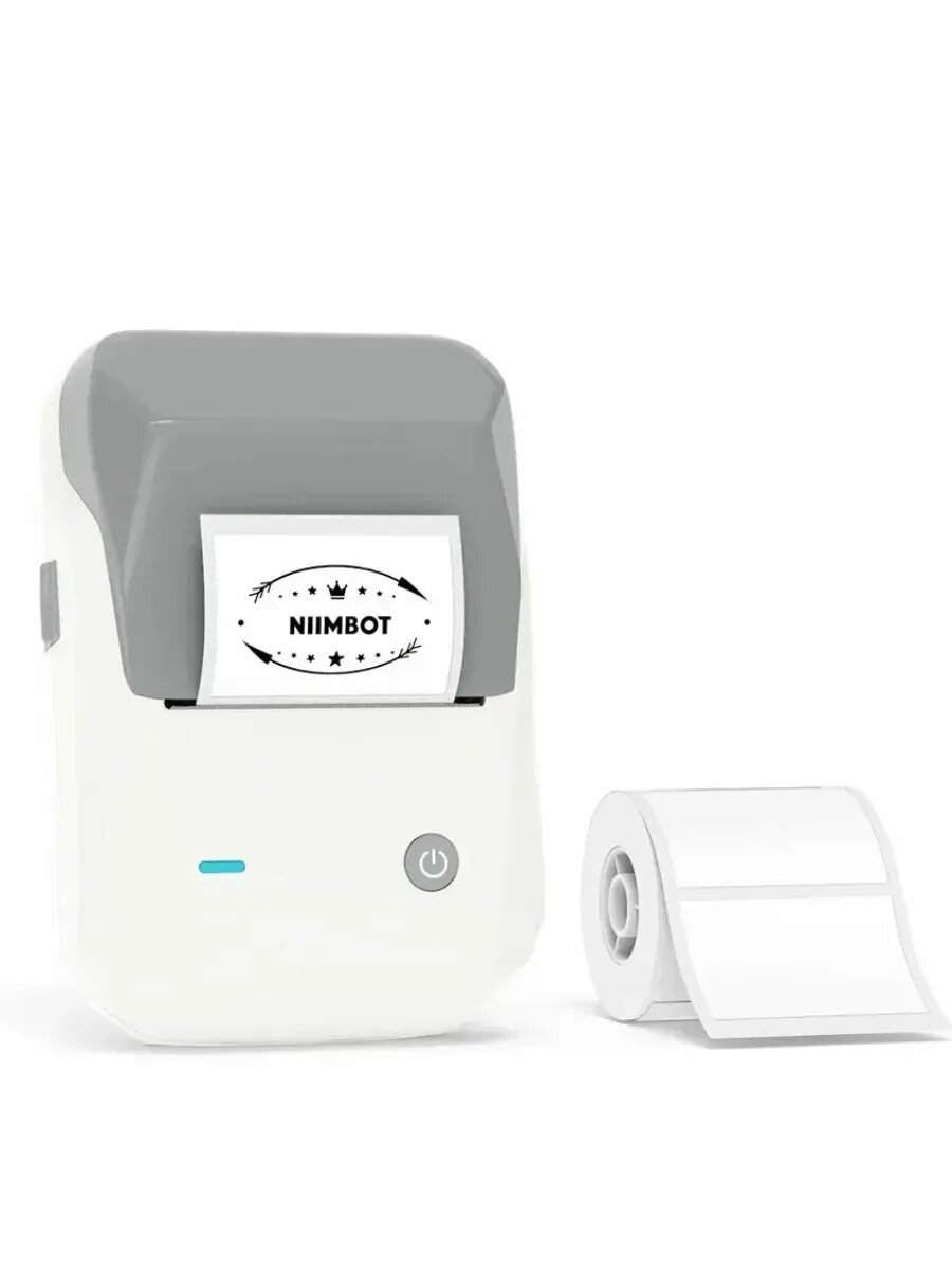 Термопринтер B1 203dpi 50мм/с для печ. этик. серый