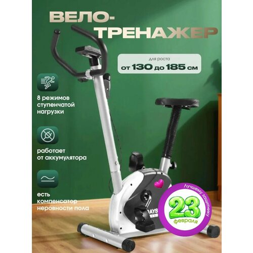 Велотренажер Sundays Fitness ES-8001 черный