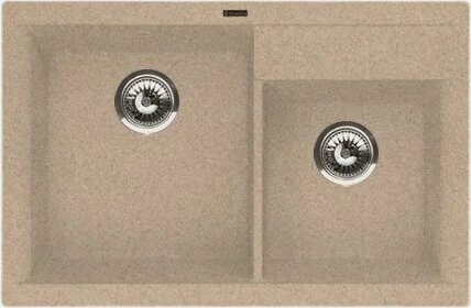 Изображение товара Мойка кухонная Florentina Касси прямоугольная, 78x51, мойка для кухни, бежевая, матовая, российская