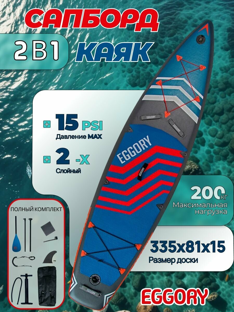 Сапборд Eggory Blue