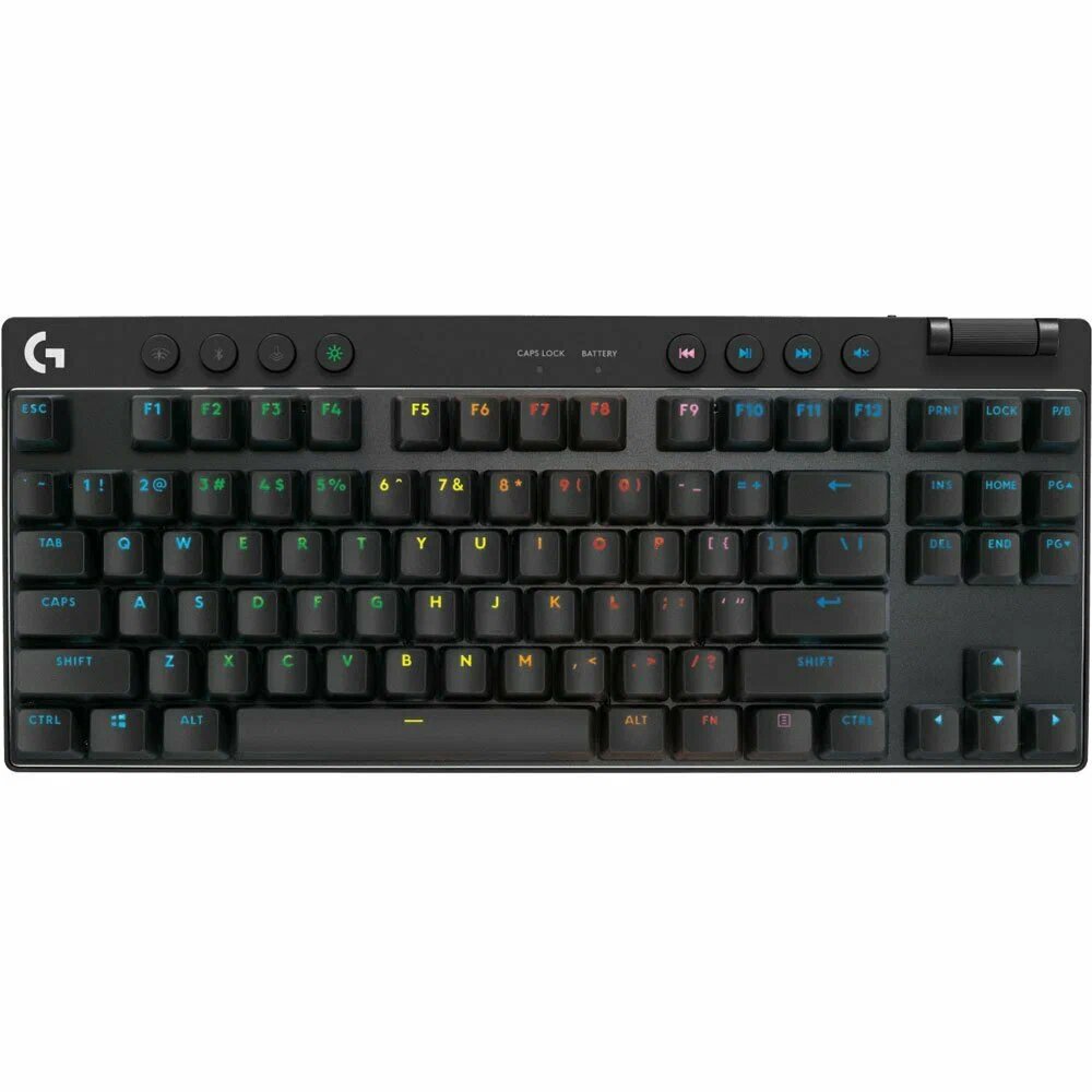 Logitech PRO X TKL Lightspeed Linear - Игровая Клавиатура с подсветкой