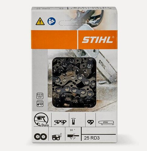 Изображение товара Цепь пильная STIHL 25 72 RD3 , шаг 0,325", ширина 1.5мм, 72 звена (арт. 3617 006 0055)