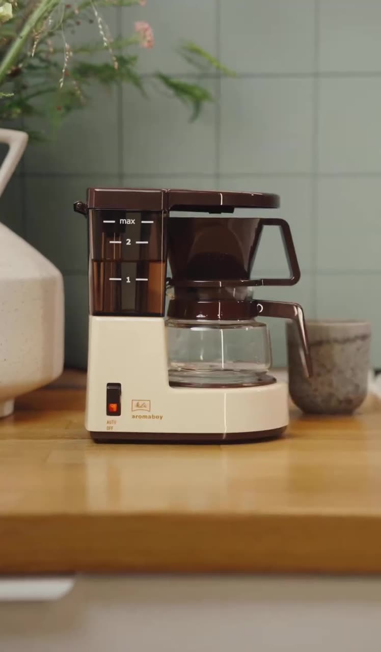 Кофеварка капельная Melitta AROMABOY II BLACK 1015-02 EU, 500 ВТ, электронное управление, от 150 до 300 мл кофе — фото 1