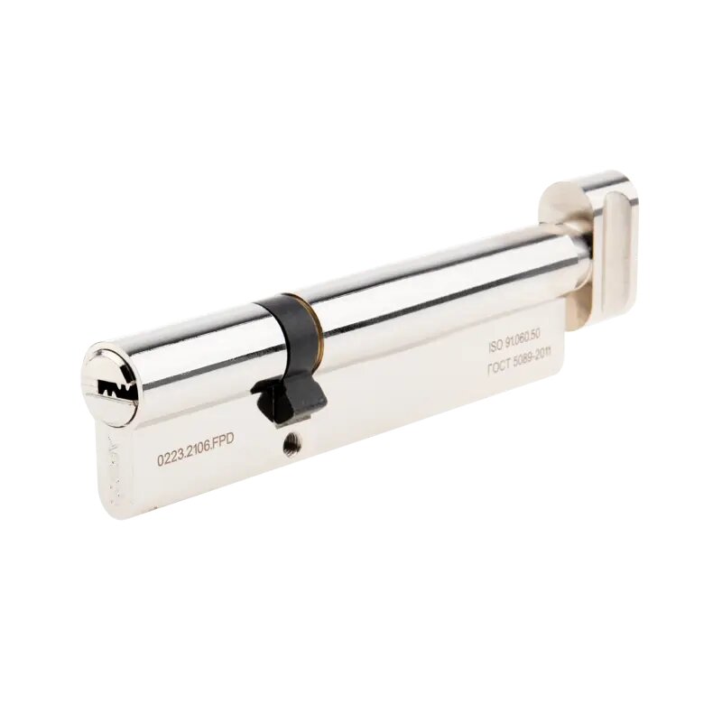 Цилиндровые механизмы Apecs Pro LM-120(45/75C)-C-NI 120 мм ключ/вертушка цвет никель