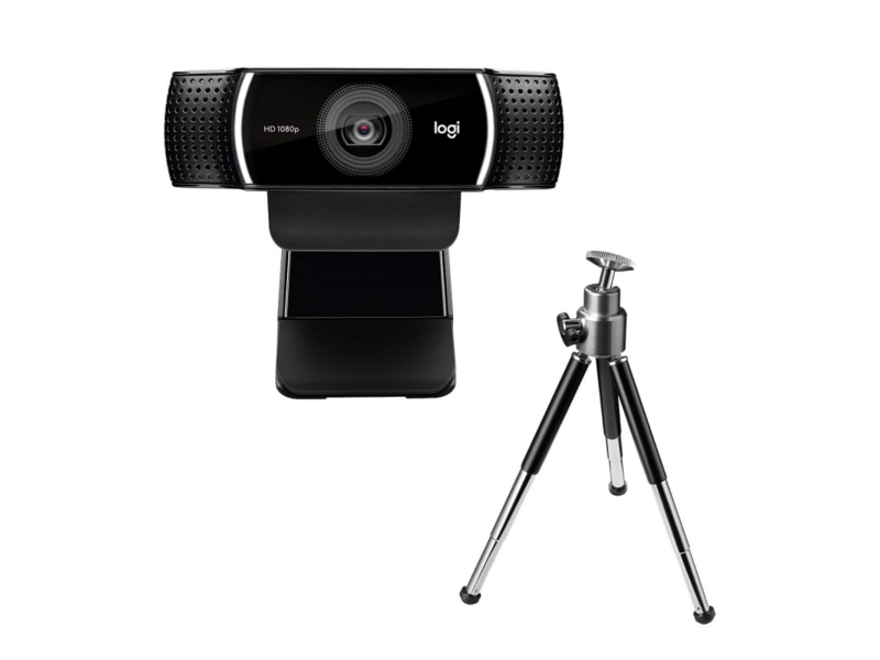 Камера Web Pro Stream C922 черный 3Mpix (1920x1080) USB2.0 с микрофоном (960-001089)