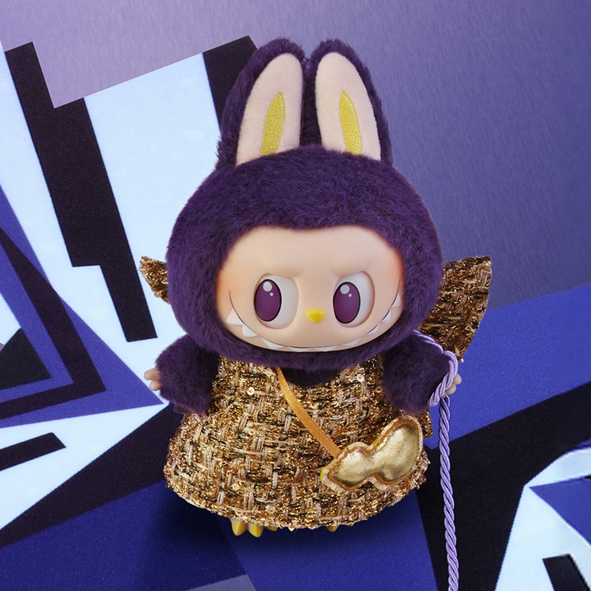 LABUBU THE MONSTERS LABUBU × PRONOUNCE - WINGS OF FORTUNE Vinyl Plush Hanging Card (лимитированная) Original Pop Mart