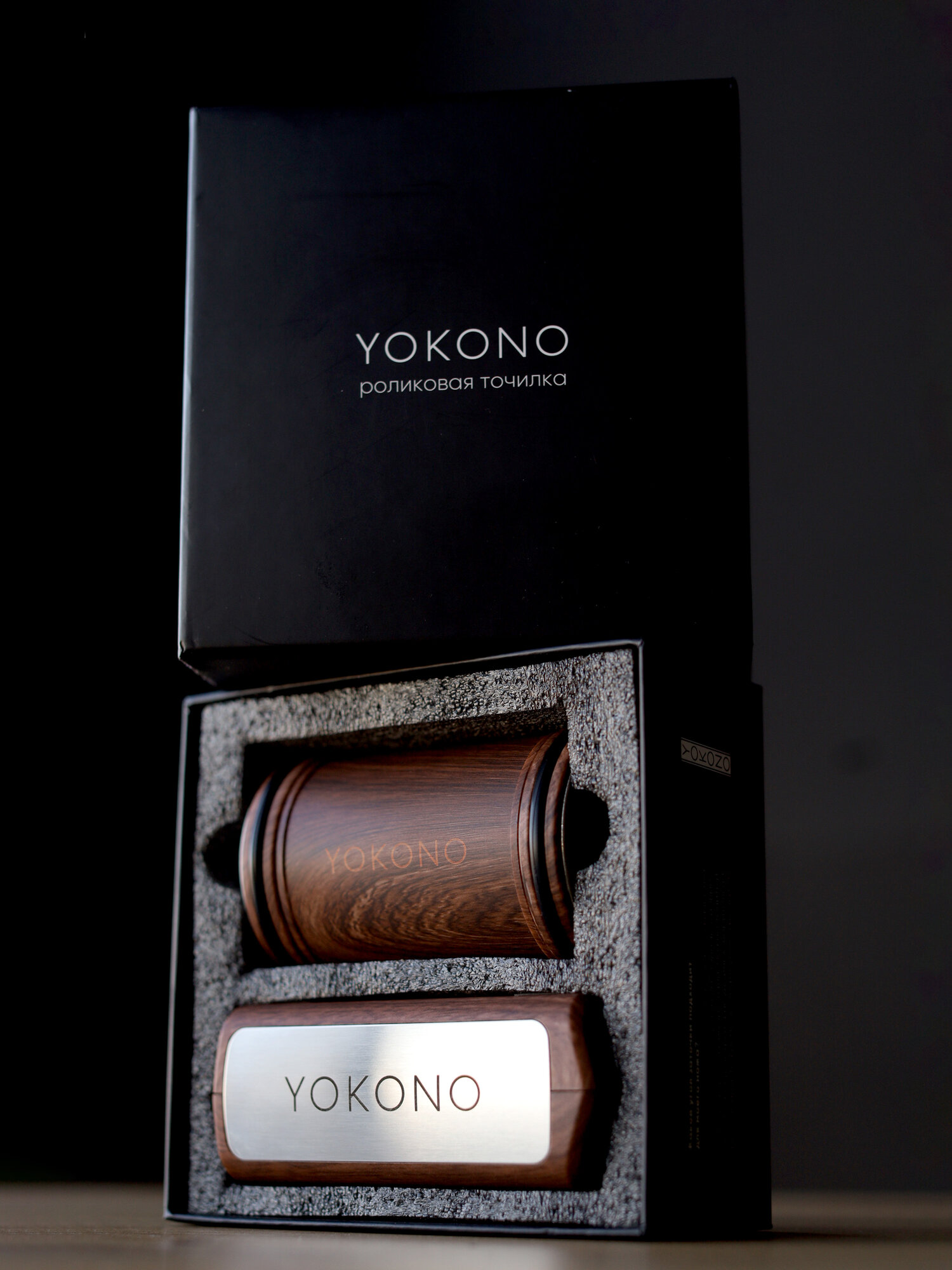 Роликовая точилка для ножей Yokono с керамическим и алмазным дисками