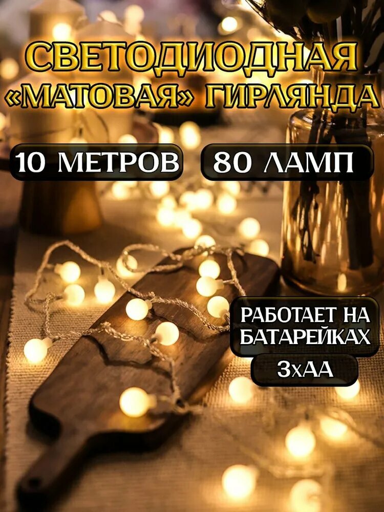 Гирлянда светодиодная 