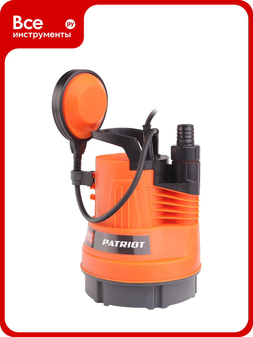 Дренажный насос PATRIOT F 300 NEW 315302417