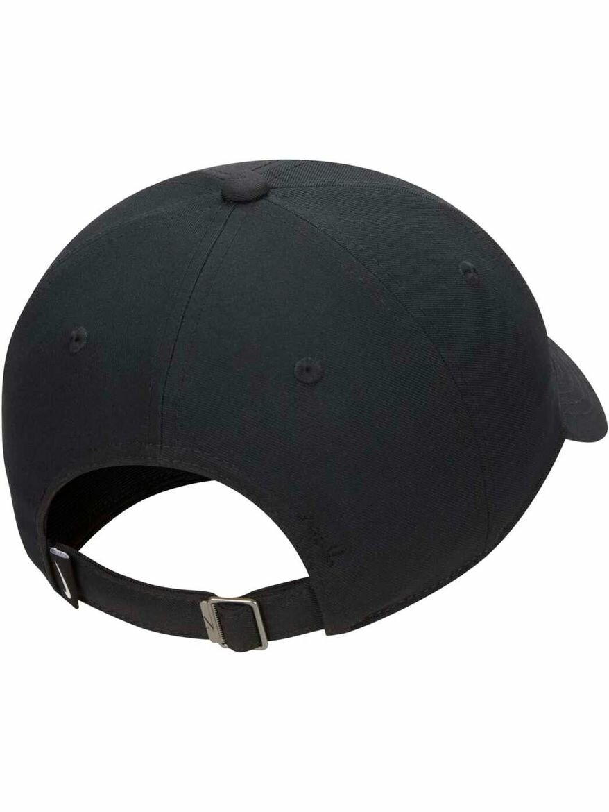 Бейсболка NIKE Club Unstructured Swoosh Cap для мужчин, размер L/XL, черный — фото 1