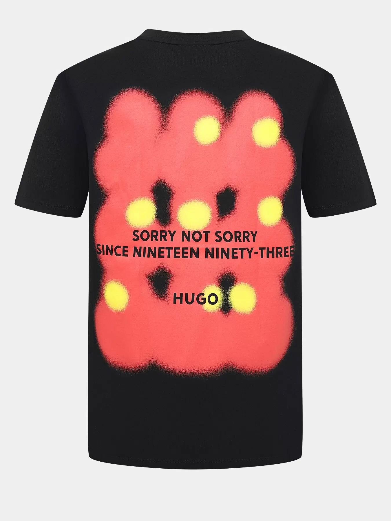 Футболка HUGO, размер M, черный — фото 1