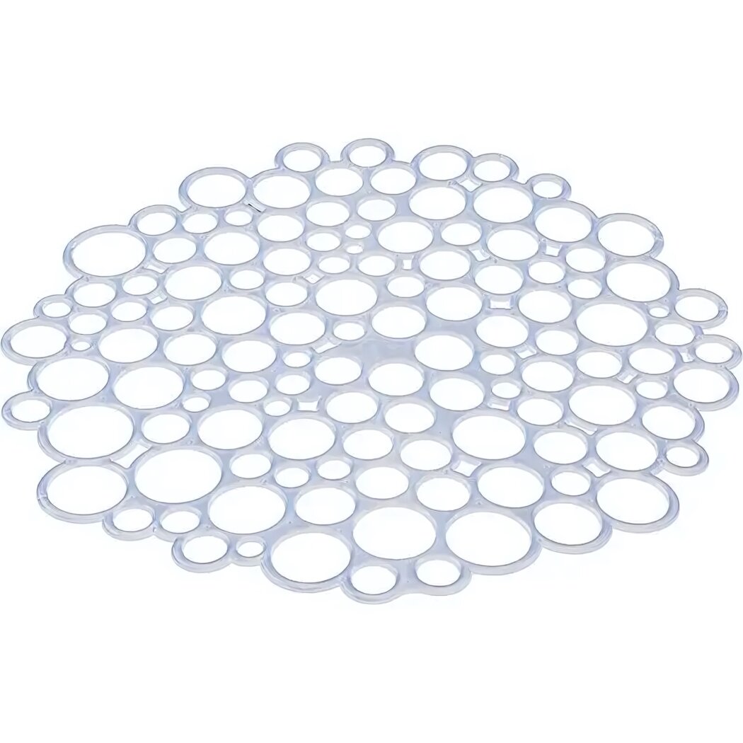 Решетка для мойки круглая 29 см антискользящая пластик цвет в ассортименте