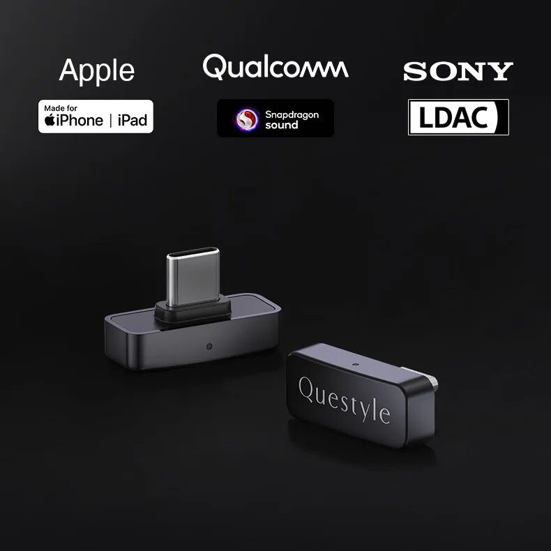 【新品未開封] Questyle QCC Dongle Pro LDAC Questyle QCC Dongle Pro Lossless Bluetooth Transmitter