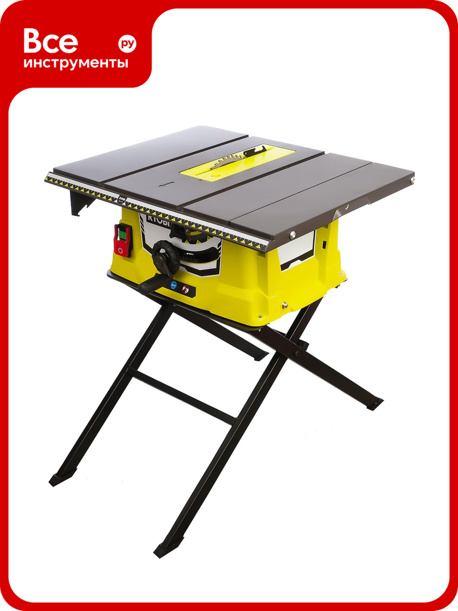 Распиловочный станок со станиной Ryobi RTS1800ES-G 5133002023