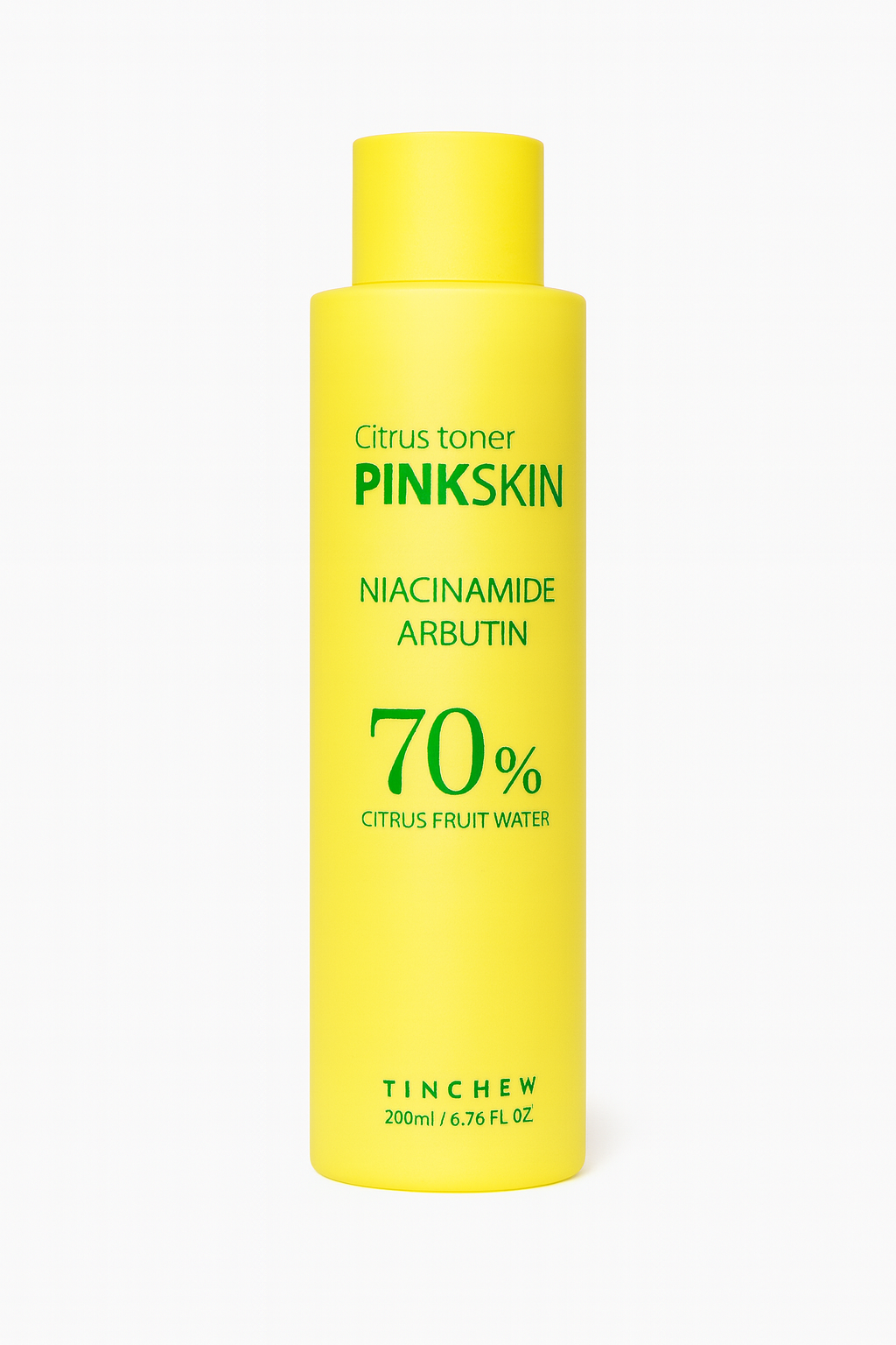 Тонер TINCHEW "Pinkskin Citrus", освежающий, с эффектом сияния, цитрусовый