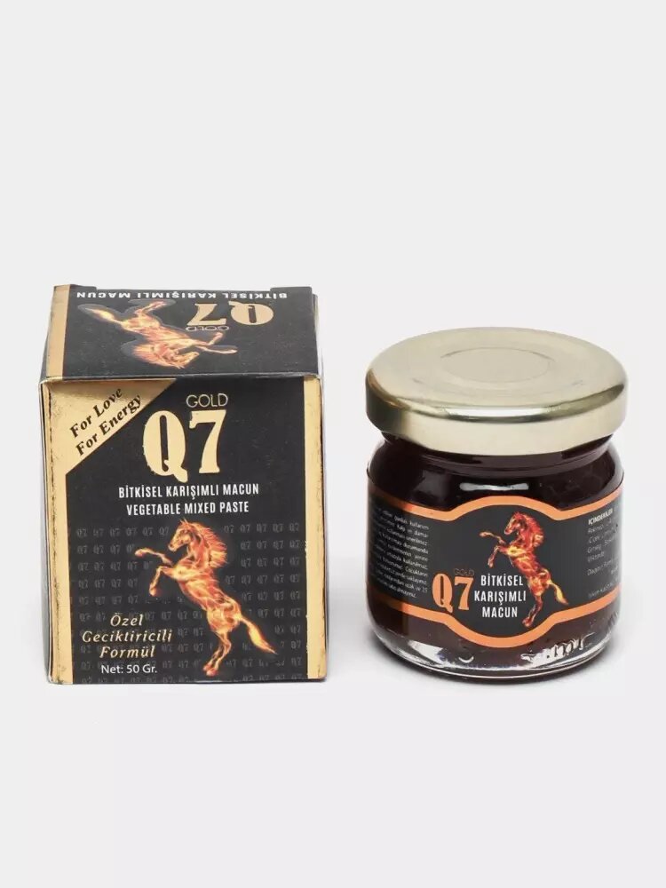 Эпимедиумная паста для мужчин и женщин Q7 Gold macun (50 г.)