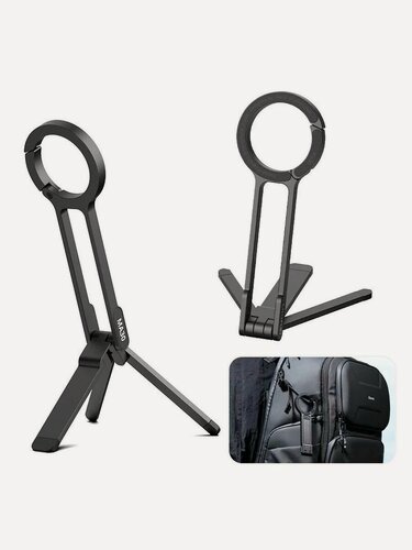 Изображение товара Подставка - карабин для мобильного телефона Ulanzi MA30_Gray MagSafe (серая)