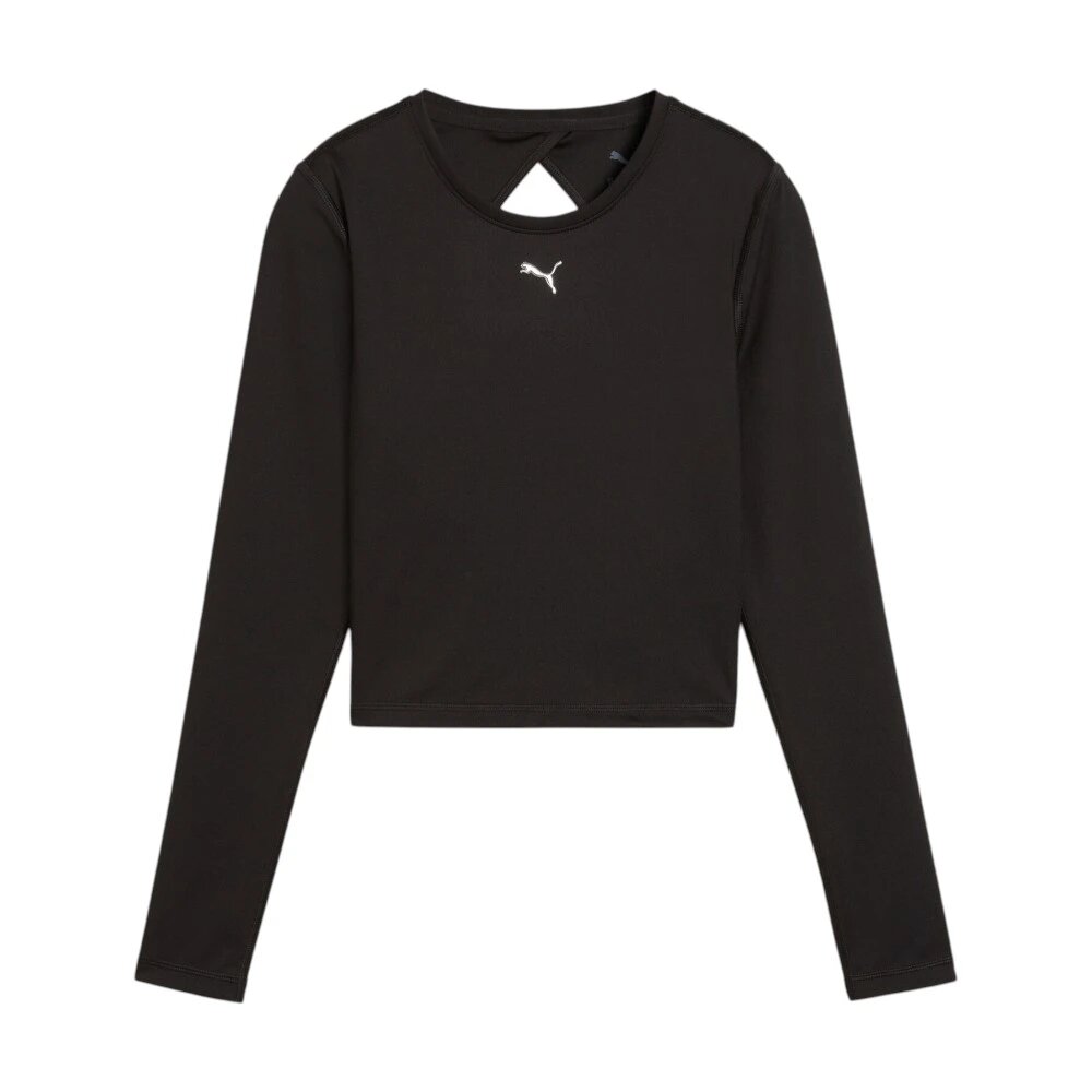 Лонгслив PUMA, размер L, , черный — фото 1