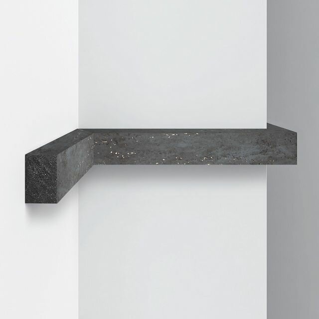 Молдинг DECOMASTER 30х20х2800 мм травертин темный мерцающий полистирол арт. D048-1632G