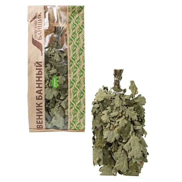 Веник для сауны дубовый Главбаня Невский банщик