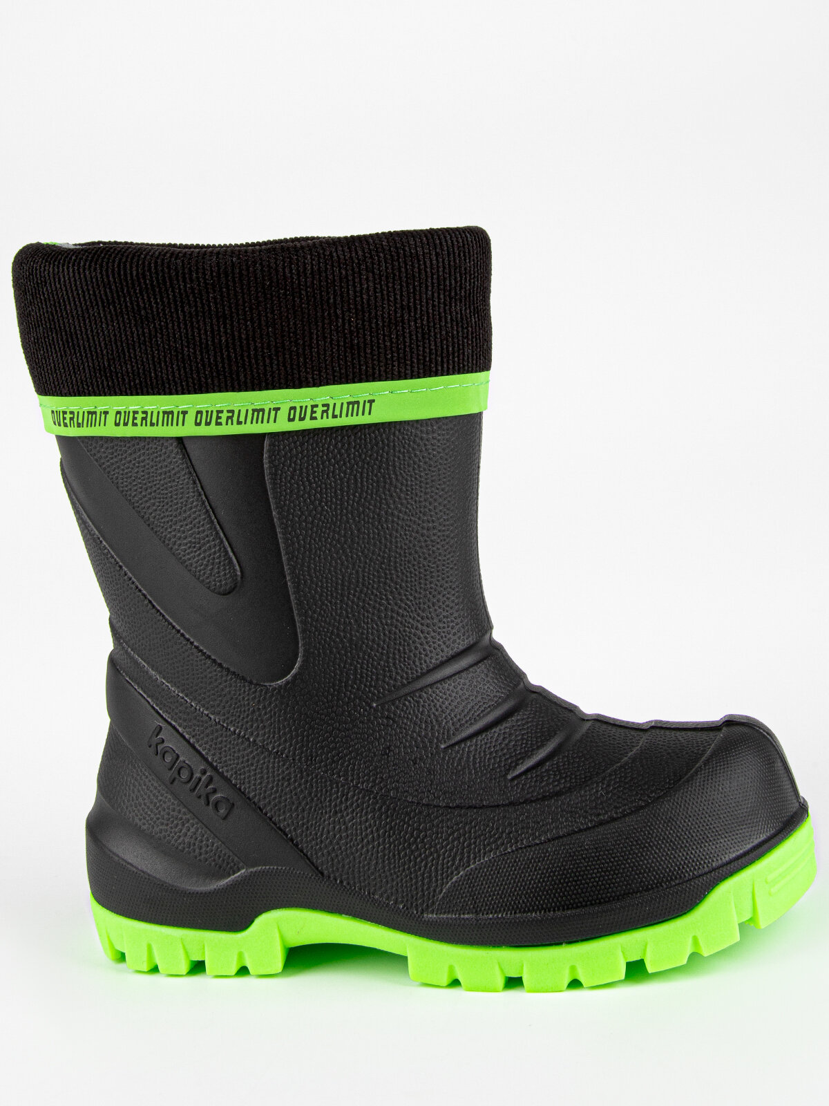 Сапоги Kapika размер 37 черный/зеленый