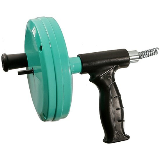 Sturm! Насадка на шуруповерт для прочистки труб шланг-пружина сталь 6ммх7.5м