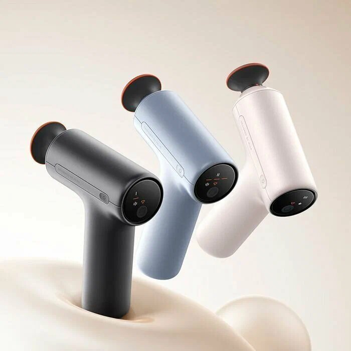 Изображение Массажный пистолет Xiaomi "Mijia Smart Fascia Gun" H3 mini, синий