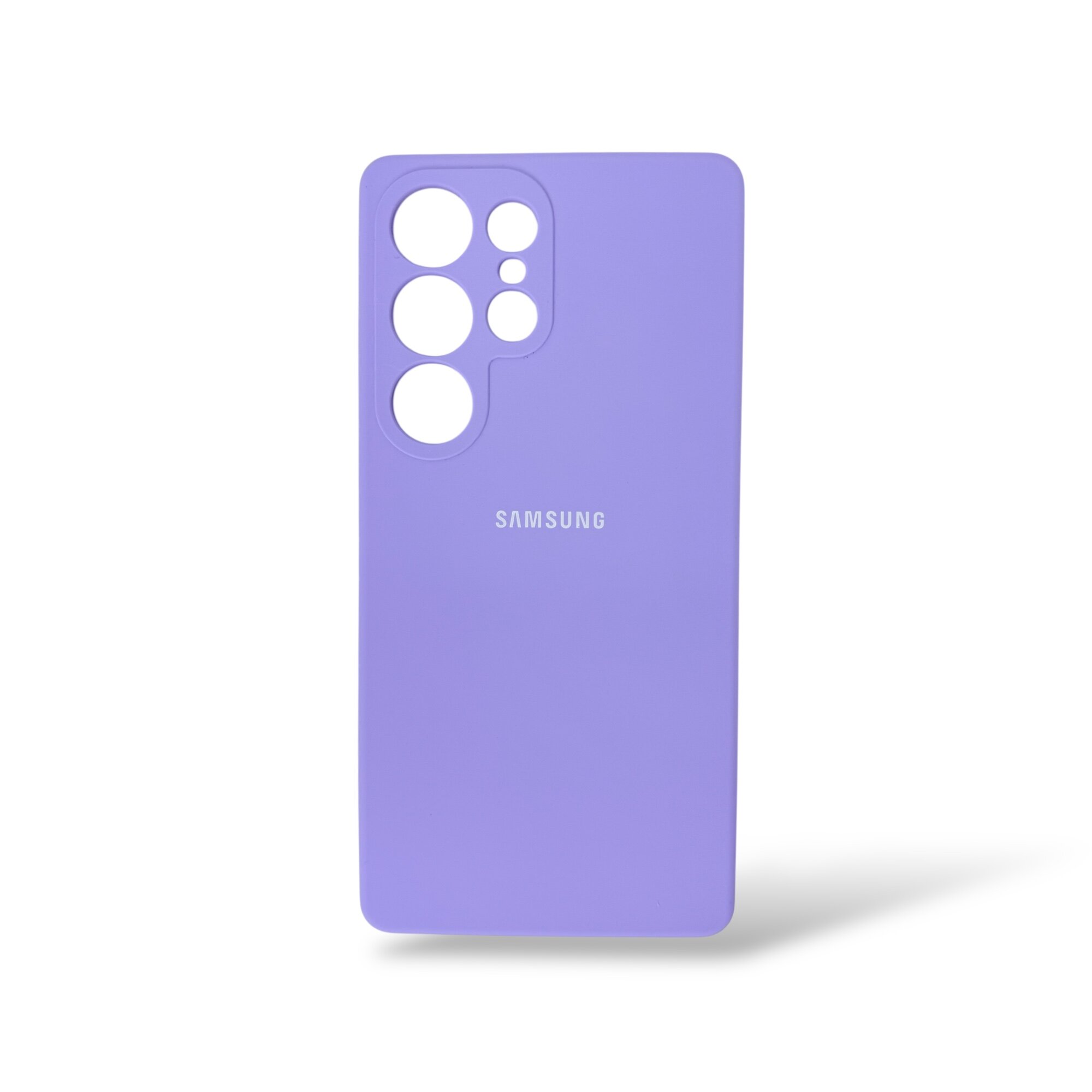 Силиконовый чехол с бархатной подкладкой для Samsung Galaxy A55 – премиум защита
